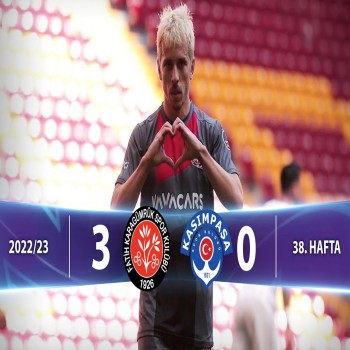 #ไฮไลท์ฟุตบอล [ คารากูมรัค 3 - 0 คาซิมปาซ่า ] ตุรกี ซุปเปอร์ลีก 2022/23