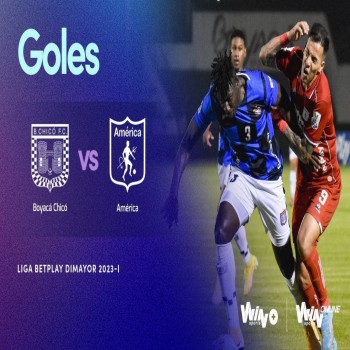 #ไฮไลท์ฟุตบอล [ โบญาก้า ซิโค 1 - 1 อเมริกา เด กาลี ] โคลอมเบีย พรีเมร่าเอ 2023