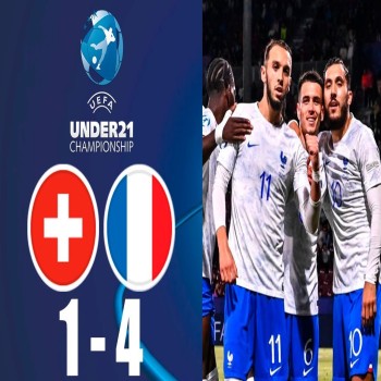 #ไฮไลท์ฟุตบอล [ สวิตเซอร์แลนด์(ยู21) 1 - 4 ฝรั่งเศส(ยู21) ] ชิงแชมป์แห่งชาติยุโรป รุ่นอายุไม่เกิน 21ปี