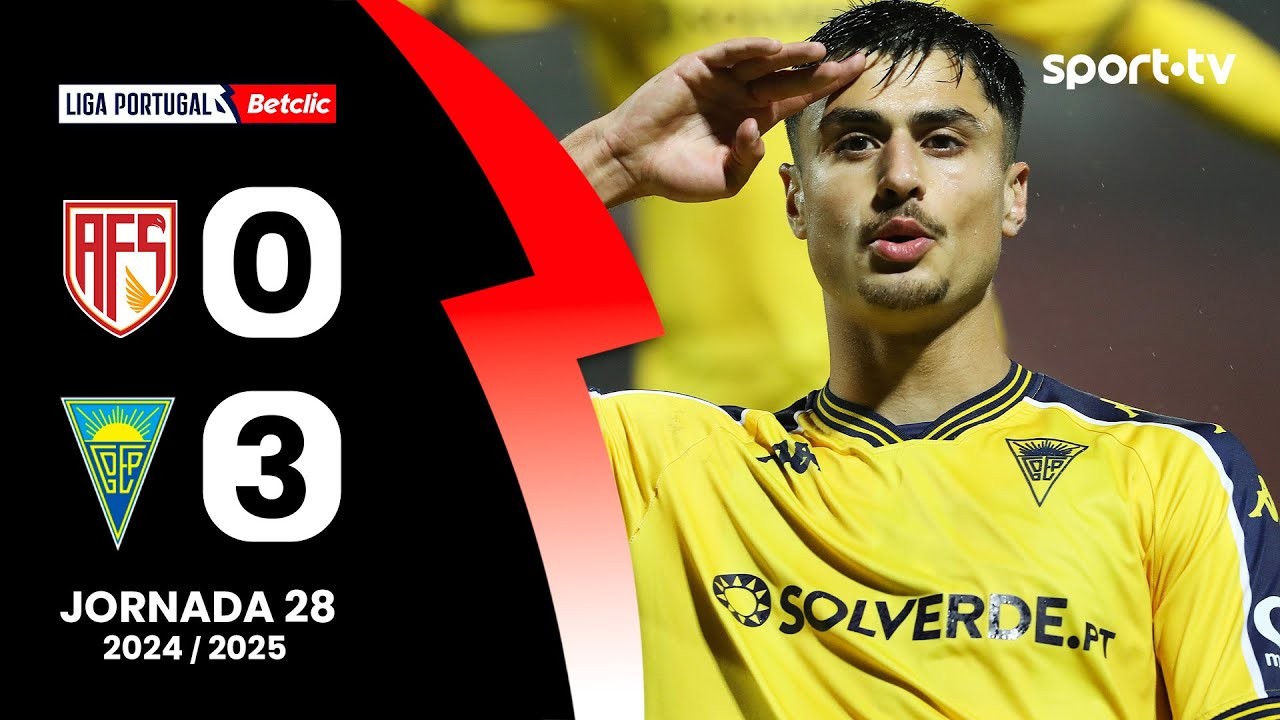 #ไฮไลท์ฟุตบอล [ เอวีเอส ฟูเตโบล 0 - 3 เอสโตริล ] ลีกา ซาเกรส โปรตุเกส 2025/5.4.68