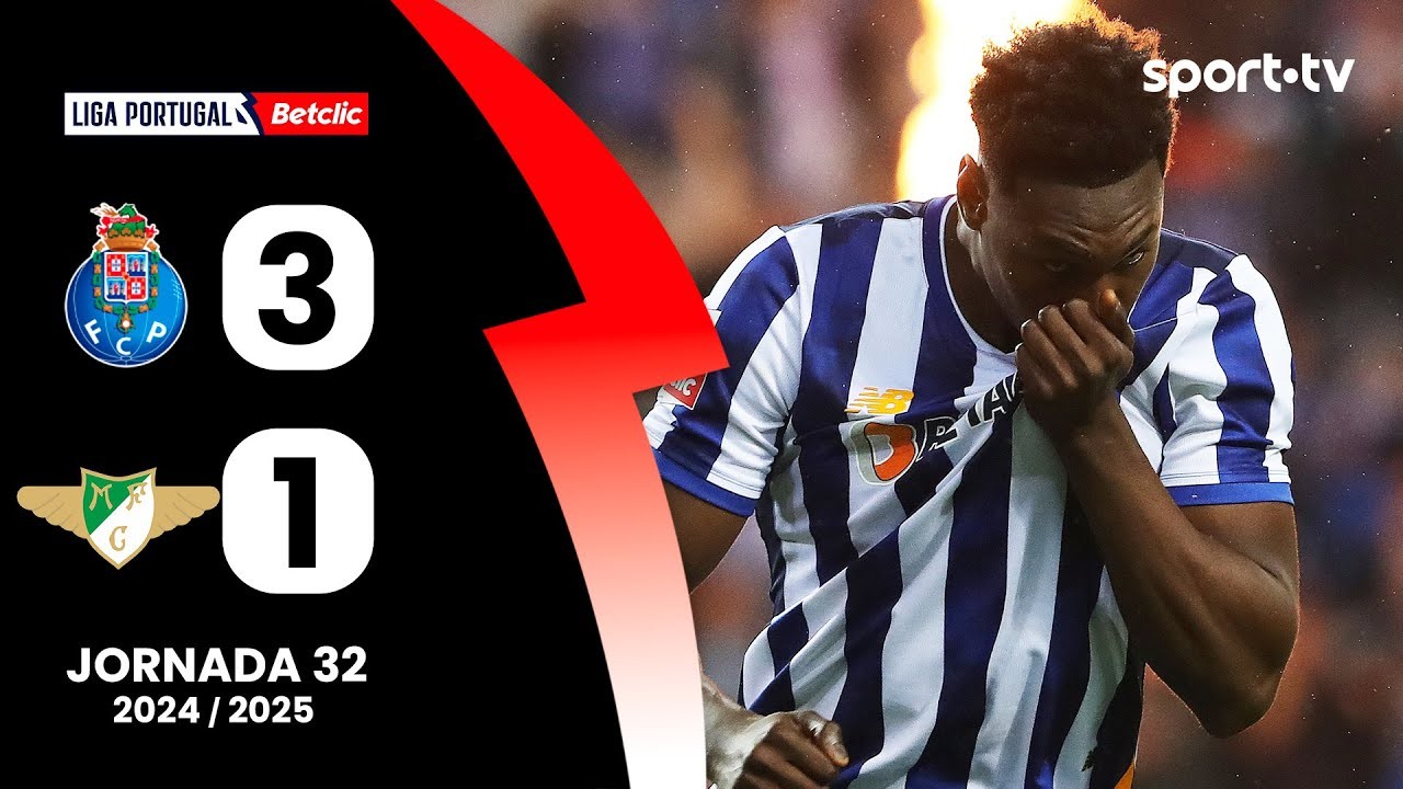 #ไฮไลท์ฟุตบอล [ เอฟซี ปอร์โต้ 3 - 1 โมไรเรนเซ่ ] ลีกา ซาเกรส โปรตุเกส 2025/3.5.68