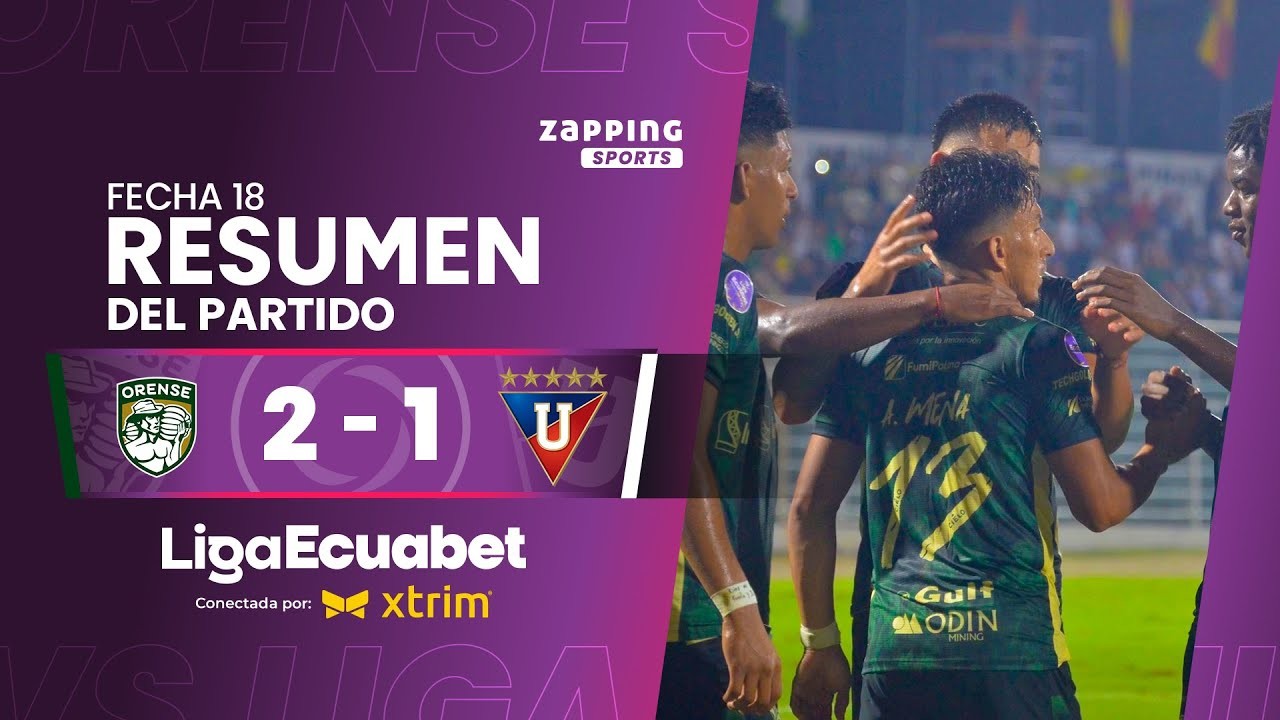 #ไฮไลท์ฟุตบอล [ โอเรนเซ่ เอสซี 2 - 1 แอลดียู ควิโต ] เอกวาดอร์ ลีก้าโปร 2025/29.6.68