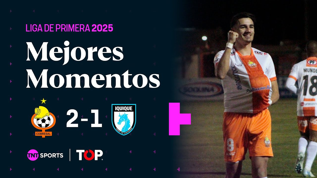 #ไฮไลท์ฟุตบอล [ โคเบรซอล 2 - 1 เดปอร์เตส อิควิกกัว ] ชิลี พรีเมร่า ดิวิชั่น 2025/3.6.68