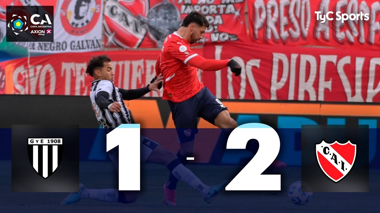 #ไฮไลท์ฟุตบอล [ กิมนาเซีย เมนโดซ่า 1 - 2 อินดิเพนเดนเต้ ] โคปา อาร์เจนติน่า คัพ 2025/30.6.68